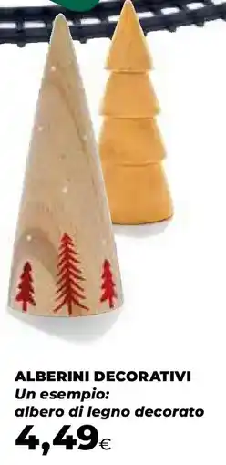 Ipercoop Alberini decorativi offerta