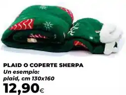 Ipercoop Plaid o coperte sherpa offerta