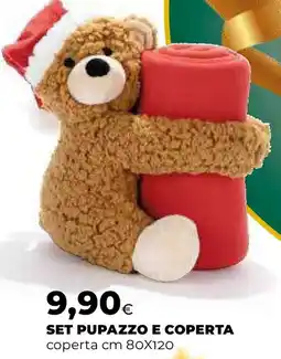 Ipercoop Set pupazzo e coperta offerta