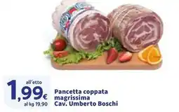 Sigma Pancetta coppata magrissima Cav. Umberto Boschi offerta