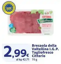Sigma Bresaola della Valtellina I.G.P. Tagliofresco Citterio offerta