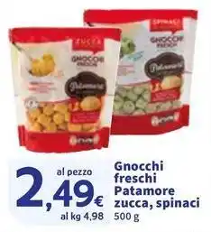 Sigma Gnocchi freschi Patamore zucca, spinaci offerta
