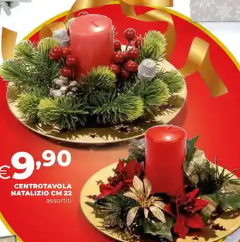 Ipercoop Centrotavola natalizio offerta