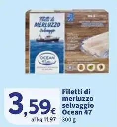 Sigma Filetti di merluzzo selvaggio Ocean 47 offerta