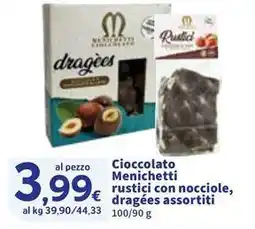 Sigma Cioccolato Menichetti rustici offerta
