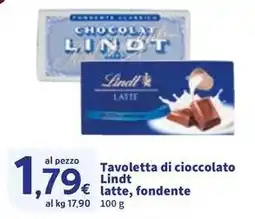 Sigma Tavoletta di cioccolato Lindt offerta