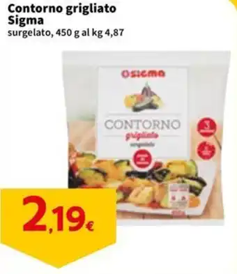 Sigma Contorno grigliato Sigma offerta
