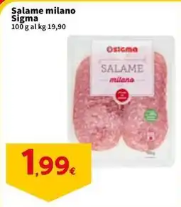 Sigma Salame milano Sigma offerta