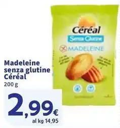 Sigma Madeleine senza glutine Céréal offerta