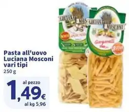 Sigma Pasta all'uovo Luciana Mosconi offerta
