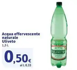 Sigma Acqua effervescente naturale Uliveto offerta