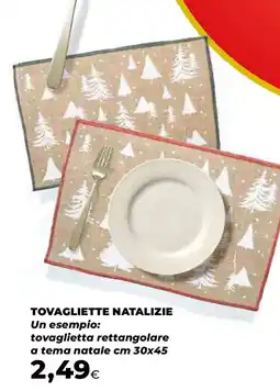 Ipercoop Tovagliette natalizie offerta