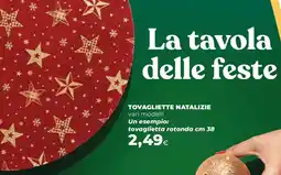 Ipercoop Tovagliette natalizie offerta