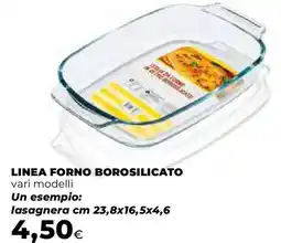 Ipercoop LINEA FORNO BOROSILICATO offerta