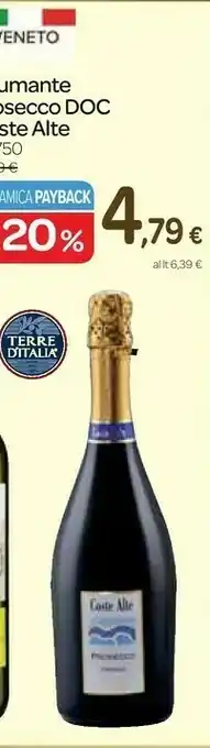 Carrefour Express Spumante prosecco doc offerta