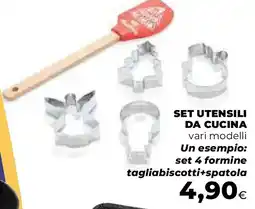 Ipercoop SET UTENSILI DA CUCINA offerta
