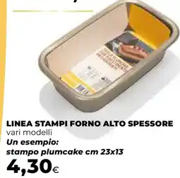 Ipercoop Linea stampi forno alto spessore offerta