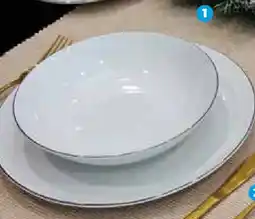 Ipercoop Servizio tavola 18 pezzi delphi filo oro TOGNANA offerta