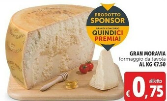 Deco Supermercati Formaggio da tavola offerta