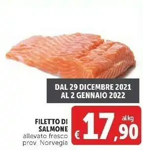 Deco Supermercati Filetto di salmone offerta