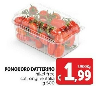 Deco Supermercati Pomodoro datterino offerta