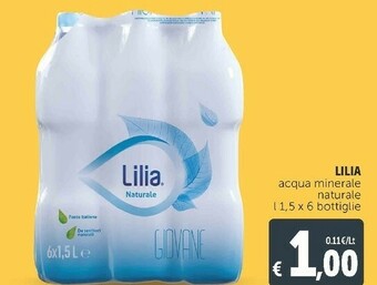 Deco Supermercati Acqua minerale naturale offerta