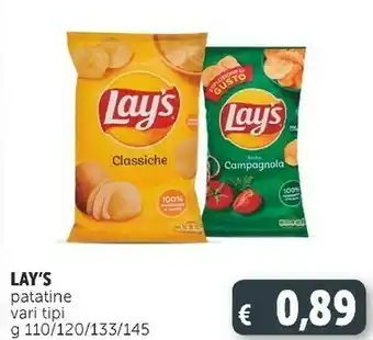 Deco Supermercati Patatine classiche 145 g(ml) offerta