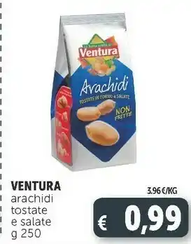 Deco Supermercati Arachidi tostate in forno e salate 250 g(ml) offerta