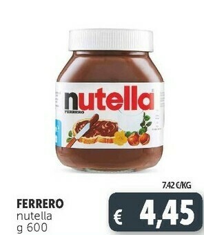 Deco Supermercati Nutella offerta
