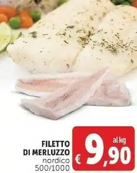 Deco Supermercati Filetto di merluzzo nordico offerta