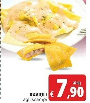 Deco Supermercati Ravioli agli scampi offerta