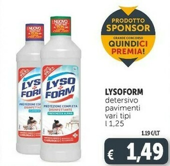 Deco Supermercati Detersivo pavimenti offerta
