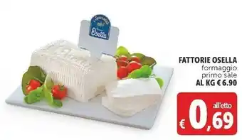 Deco Supermercati Formaggio primo sale offerta