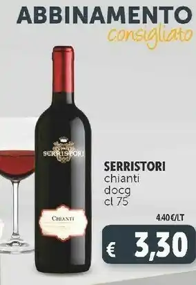 Deco Supermercati Serristori chianti docg 750 ml offerta