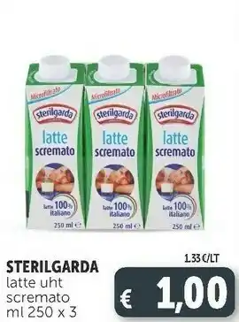 Deco Supermercati Latte alta digeribilità parzialmente scremato 250 g(ml) offerta