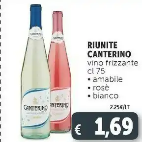 Deco Supermercati Canterino vino frizzante offerta