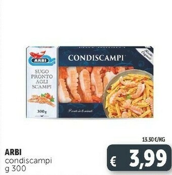 Deco Supermercati Condiscampi sugo pronto agli scampi 300 g(ml) offerta