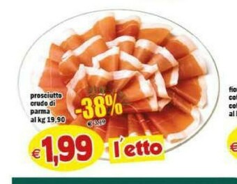 Il Castoro Supermercati Prosciutto di parma offerta