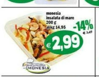 Il Castoro Supermercati Insalata di mare offerta