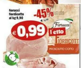 Il Castoro Supermercati Prosciutto cotto offerta
