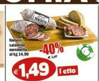 Il Castoro Supermercati Salame offerta