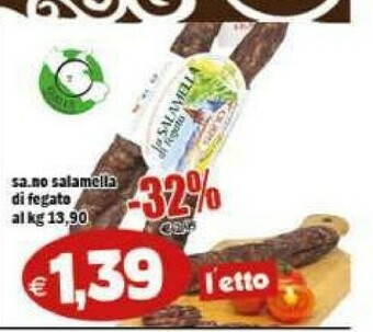 Il Castoro Supermercati Salame offerta
