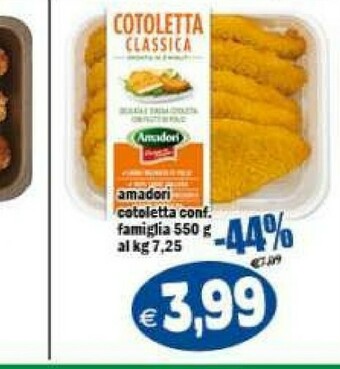 Il Castoro Supermercati Cotolette di pollo offerta