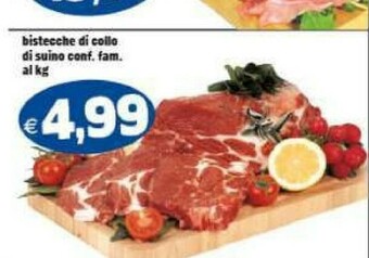 Il Castoro Supermercati Bistecche di maiale offerta