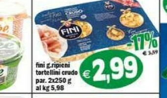 Il Castoro Supermercati Pasta ripiena offerta