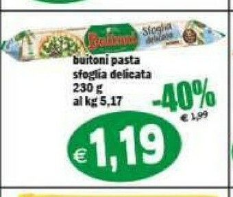 Il Castoro Supermercati Pasta sfoglia offerta