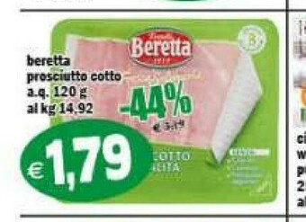 Il Castoro Supermercati Prosciutto cotto offerta