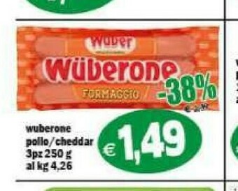 Il Castoro Supermercati Wurstel di pollo offerta