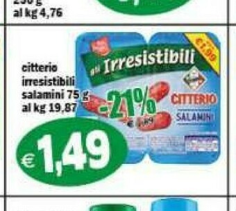 Il Castoro Supermercati Salame offerta