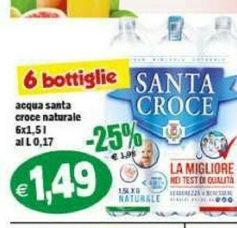 Il Castoro Supermercati Acqua offerta